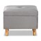 Baxton Studio Elias Modern and Contemporary Grey Velvet Fabric and Oak Brown Finished Wood Storage Ottoman 178-11318-Zoro - alternate 8
